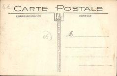 VINTAGE POSTCARD Surroundings De Sospel the Old Bridge on Bevera