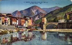 CPA Sospel Le Pont Vieux
