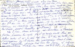 MODERN CARD Theoule Villa St Camille Seen of Esquillon