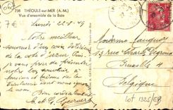 CPM Theoule sur Mer Vue d'ensemble de la Baie