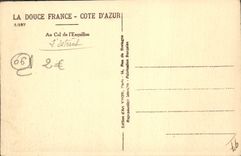 CPA Au col de l'Esquillon