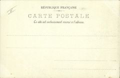 VINTAGE POSTCARD frescos of the Pantheon Saint Louis prisoner in Palestine Templier