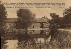 VINTAGE POSTCARD Firm temple Aims