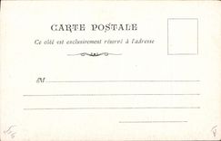 VINTAGE POSTCARD Chefs of work of Gustave Gilds the Massacres crusades of Antioche