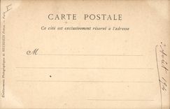 VINTAGE POSTCARD Murals of the Pantheon Paris Life of Saint-Louis Palestine