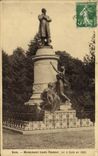 VINTAGE POSTCARD Monument Louis Pasteur Pares