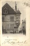 VINTAGE POSTCARD Besancon Old turret Street Pasteur
