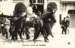 CPA Cheval Equitation Hippisme Kefalin monte par Sharpe 