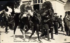 CPA Cheval Equitation Hippisme Irismond monte par Stern 