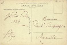 CPA Cheval Equitation Hippisme Vichy le champ de courses