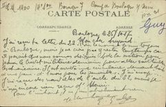 CPA Cheval Equitation Hippisme Boulogne Les cantonnements Facade exterieure 