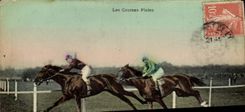 CPA Cheval Equitation Hippisme Les courses pistes