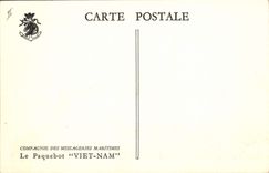 CPA Bateau Paquebot Compagnie des Messageries Maritimes Paquebot Viet-Nam 