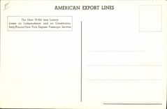 CPA Bateau Paquebot Independence