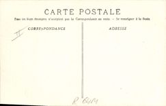 VINTAGE POSTCARD Sailing Boat by blow of Marseilles mistral