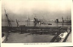 CPA Bateau Remorqueurs de la DP