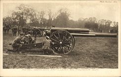 CPA Militaria Royal Garrison artillery 6Q Pounder Gun