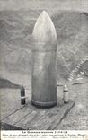 CPA Militaria Obus de 420 allemand