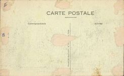 VINTAGE POSTCARD Militaria a heavy battery of artillere going to the face close to Verdun