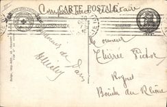 VINTAGE POSTCARD Militaria Paris Museum of the army Projector taken to the Germans in Artois and Champagne