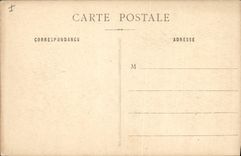 VINTAGE POSTCARD Militaria Consumption of a French battery during the two days preceding the offensive on the Sum