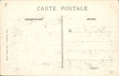 VINTAGE POSTCARD Militaria Champagne Bends not burst with the farm of Algiers after the bombardment