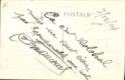 CPA Militaria Mortier allemand de 280