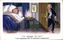 CPA Fantaisie Illustrateur Donald Mc Gill