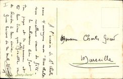 CPA Fantaisie Illustrateur Enfants Chien 