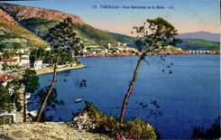 CPA Theoule Vue Generale et la Baie