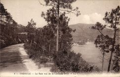VINTAGE POSTCARD Theoule the Bay Seen of the gold Cornice