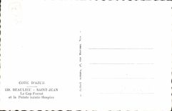 CPM Beaulieu Sur Mer Le Cap Ferrat et la pointe Sainte Hospice 