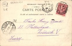 CPA Nice a Monte Carlo La Baie de Villefranche