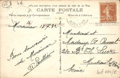 VINTAGE POSTCARD Beaulieu Flowered Garden