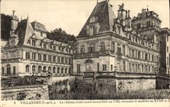 CPA Villandry Le Chateau 