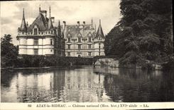 CPA Azay le Rideau Chateau National