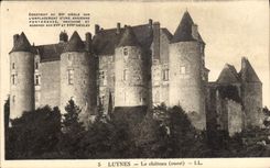 VINTAGE POSTCARD Luynes the Castle