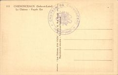 VINTAGE POSTCARD Chenonceaux the Castle Frontage Is