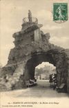 VINTAGE POSTCARD Artistic Biarritz the Rock of the Virgin