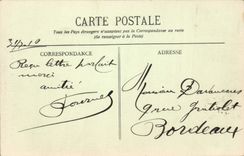 CPA Biarritz Artistique Le Rocher de la Vierge