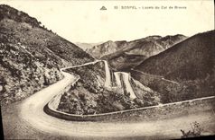 VINTAGE POSTCARD Sospel Laces of the Collar of Brauss