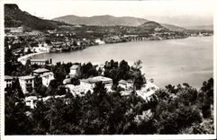 MODERN CARD Theoule on sea and the Gulf of Napoule