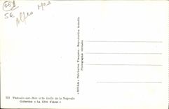 MODERN CARD Theoule on sea and the Gulf of Napoule