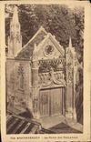 VINTAGE POSTCARD Montmorency the door of the templiers