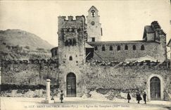 CPA Luz Saint Sauveur Eglise des templiers 
