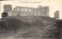 CPA Greoux les Bains Chateau des templiers 