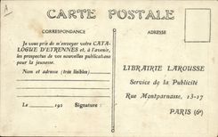 VINTAGE POSTCARD Roland has Ronceavux Croisade