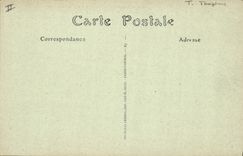 VINTAGE POSTCARD Laon the vault of the templiers