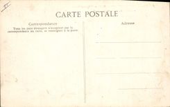 VINTAGE POSTCARD Polyclinic Pasteur House of Hydrotherapy and entry of the principal building