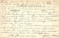 VINTAGE POSTCARD Alpine laburnum the house of Pasteur